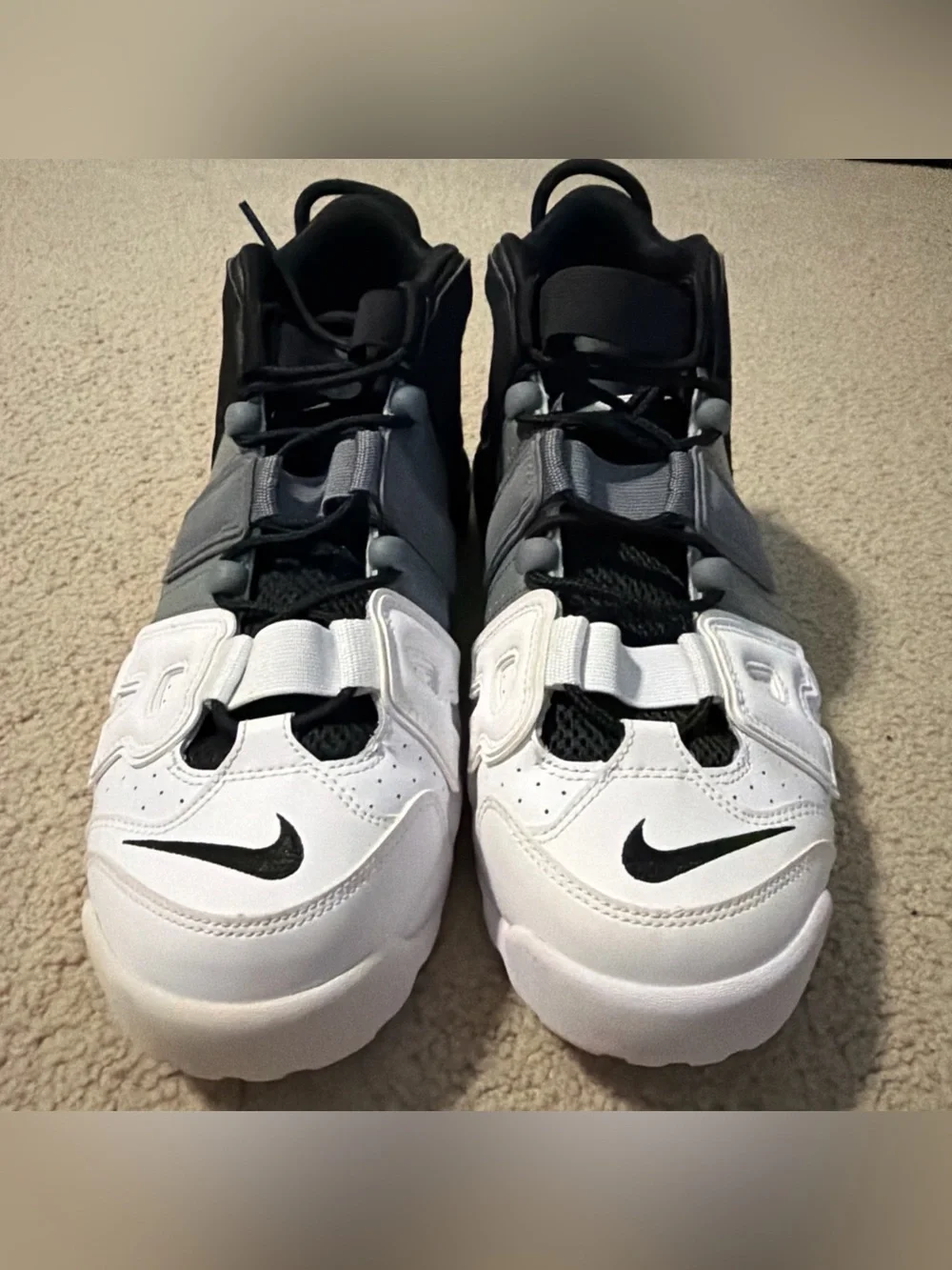 Nike Men’s Size 11 Air More Uptempo Tri-Color Sneakers Shoes Scottie Pippen NEW